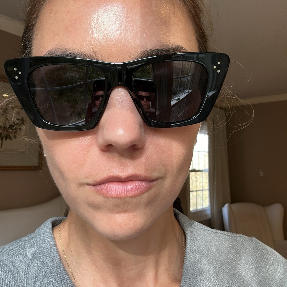 CAT EYE S187 SUNGLASSES IN ACETATE - Picture 4 of 8